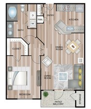 Unit 7308 7308 floor plan